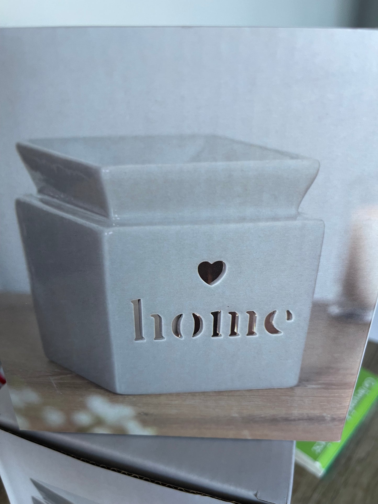 Cutout wax melt/oil burners