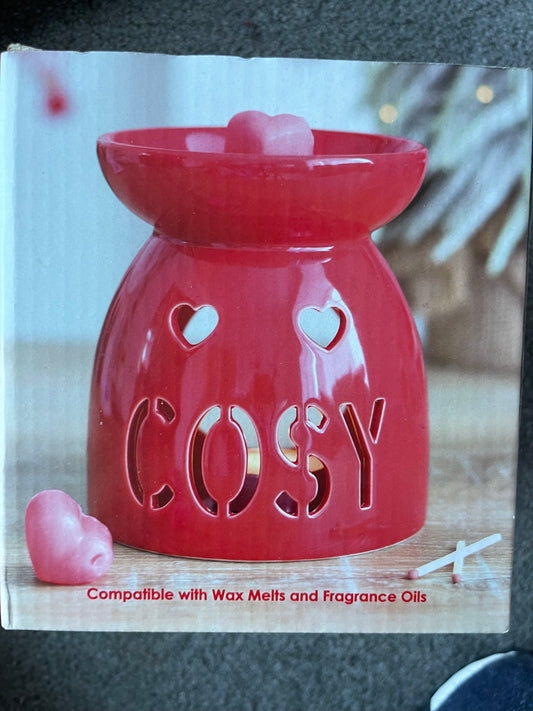 Cutout wax melt/oil burners